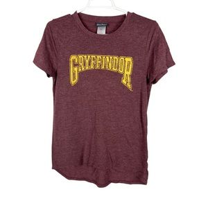 Gryffindor hi low tee varsity letters size medium soft Harry Potter